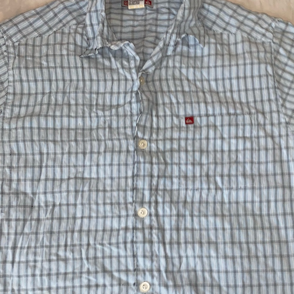Lines blue button-down